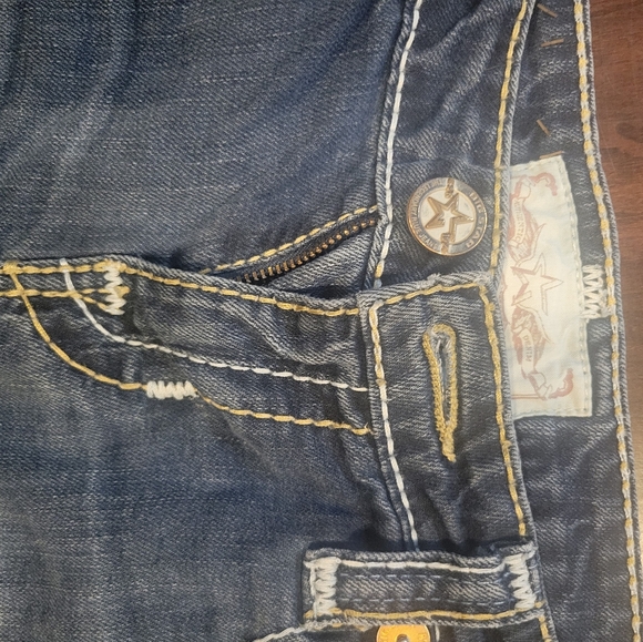 Women's Low Rise Big Star "Nina" Jeans - Picture 4 of 6